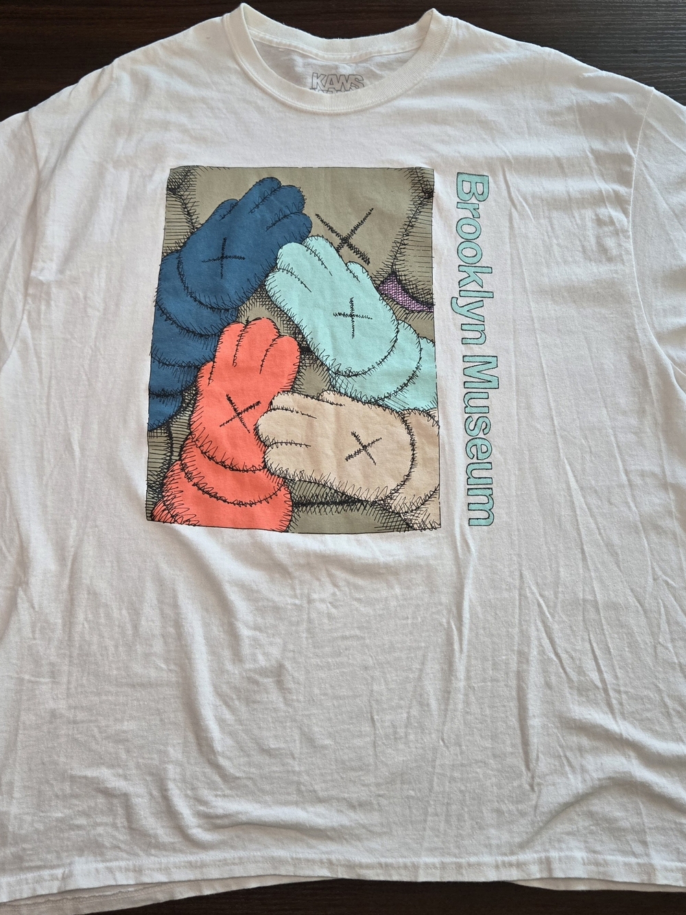 KAWS x Brooklyn Museum Limited Edition URGE T-Shirt XL KAWS What Party